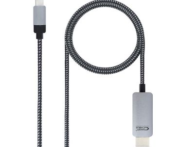 CONVERSOR USB-C A HDMI USB-C/M-HDMI/M 1.8M NANOCABLE